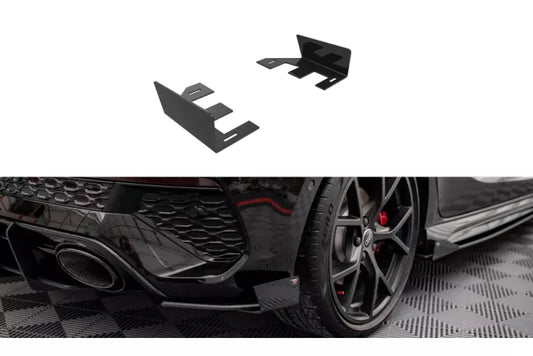 Maxton Design Street Pro Heckdiffusor Flaps für Audi RS3 Sportback 8Y Hochglanz schwarz – Ansicht 1