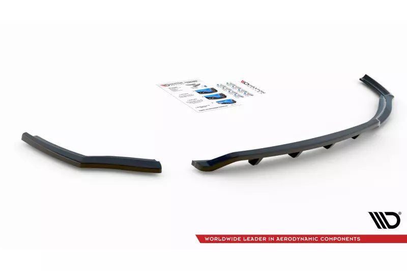 Maxton Design Heckdiffusor DTM Look für BMW 1er F20 Hochglanz schwarz – Ansicht 4