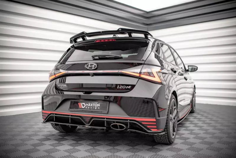 Maxton Design Heckdiffusor DTM Look für Hyundai I20 N Mk3 Hochglanz schwarz – Ansicht 3
