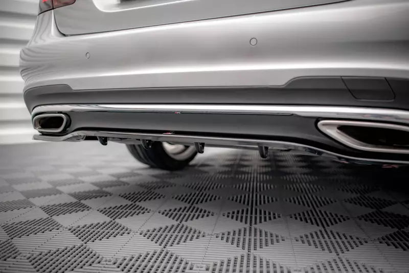 Maxton Design Heckdiffusor DTM Look für Mercedes E Klasse W212 AMG-Line Limousine Facelift Hochglanz schwarz – Ansicht 2