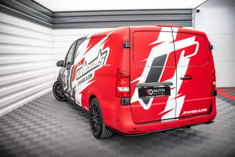 Maxton Design Heckdiffusor DTM Look für Mercedes Vito W447 Facelift Hochglanz schwarz – Ansicht 2