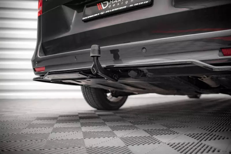 Maxton Design Heckdiffusor DTM Look für Mercedes V-Klasse W447 AMG-Line Facelift Hochglanz schwarz – Ansicht 3