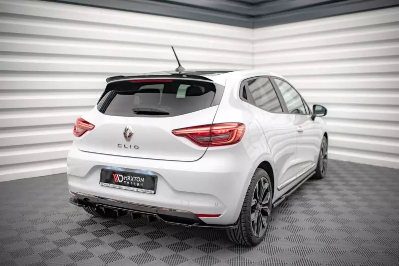 Maxton Design Heckdiffusor DTM Look für Renault Clio Mk5 Hochglanz schwarz – Ansicht 2