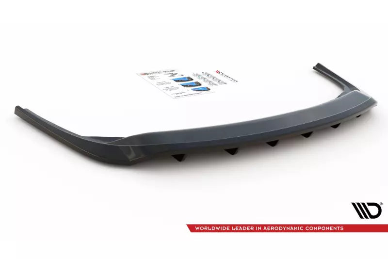 Maxton Design Heckdiffusor DTM Look für Skoda Fabia Combi Mk3 Facelift Hochglanz schwarz – Ansicht 4