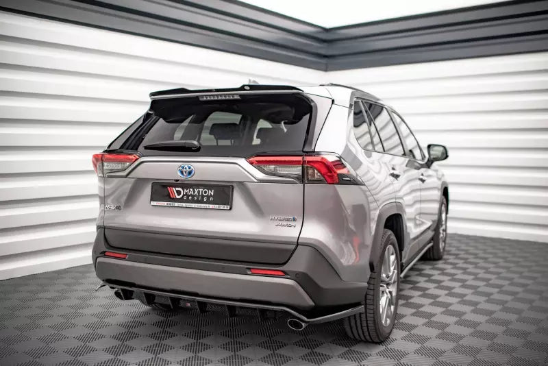 Maxton Design Heckdiffusor DTM Look für Toyota RAV4 Mk5 Hochglanz schwarz – Ansicht 2