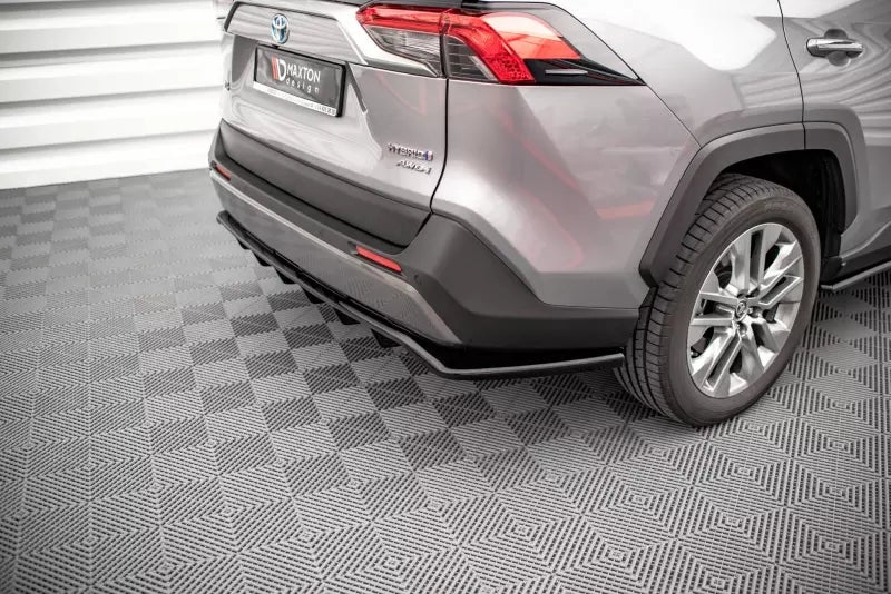 Maxton Design Heckdiffusor DTM Look für Toyota RAV4 Mk5 Hochglanz schwarz – Ansicht 3