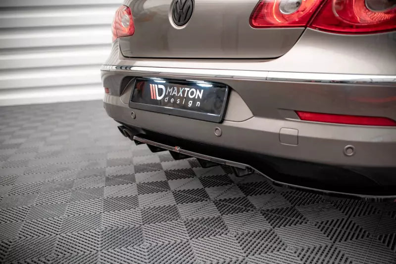 Maxton Design Heckdiffusor DTM Look für VW Passat CC Hochglanz schwarz – Ansicht 2