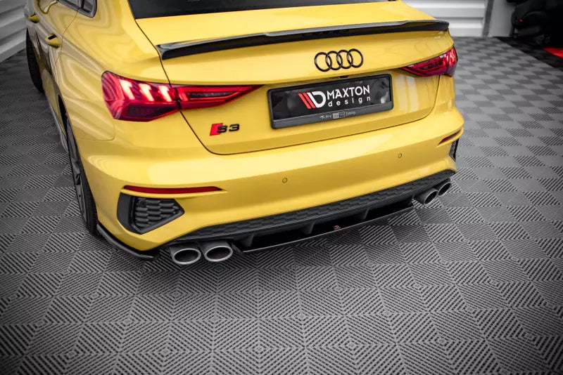 Maxton Design Heckdiffusor für Audi S3 Limousine 8Y Hochglanz schwarz – Ansicht 3