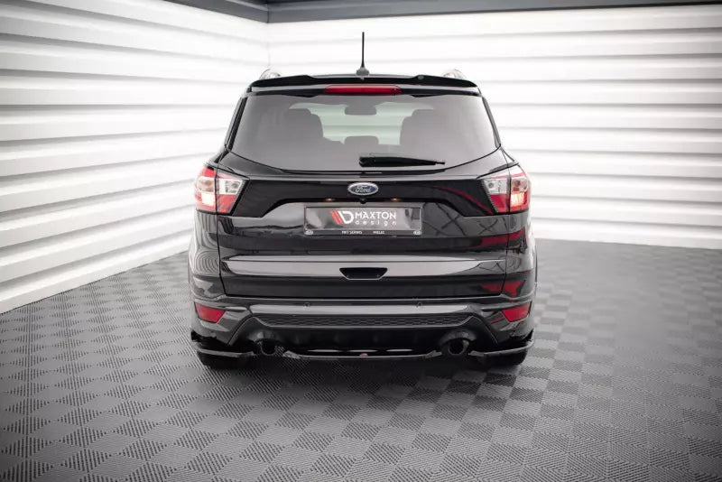 Maxton Design Heckdiffusor für Ford Escape ST-Line Mk3 Hochglanz schwarz – Ansicht 1