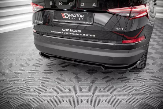 Maxton Design Heckdiffusor für Skoda Kodiaq Mk1 Facelift Hochglanz schwarz – Ansicht 1