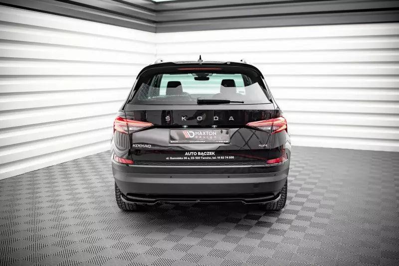 Maxton Design Heckdiffusor für Skoda Kodiaq Mk1 Facelift Hochglanz schwarz – Ansicht 2