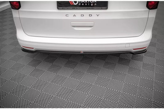 Maxton Design Heckdiffusor für VW Caddy Mk5 Hochglanz schwarz – Ansicht 1
