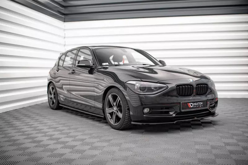 Maxton Design Seitenschweller (Paar) für BMW 1er F20 Hochglanz schwarz – Ansicht 2