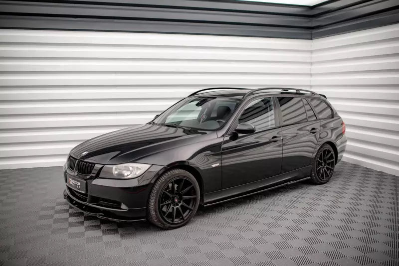 Maxton Design Seitenschweller (Paar) für BMW 3er E90 Hochglanz schwarz – Ansicht 3