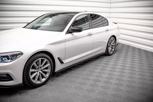Maxton Design Seitenschweller (Paar) für BMW 5er G30 / G31 Hochglanz schwarz – Ansicht 1