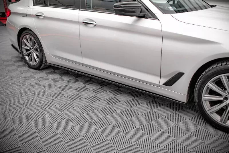 Maxton Design Seitenschweller (Paar) für BMW 5er G30 / G31 Hochglanz schwarz – Ansicht 2