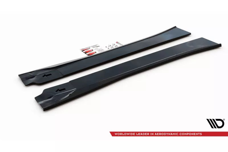 Maxton Design Seitenschweller (Paar) für BMW i3 Mk1 Facelift Hochglanz schwarz – Ansicht 4
