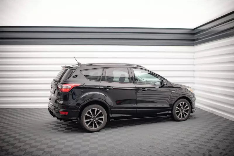 Maxton Design Seitenschweller (Paar) für Ford Escape ST-Line Mk3 Hochglanz schwarz – Ansicht 2