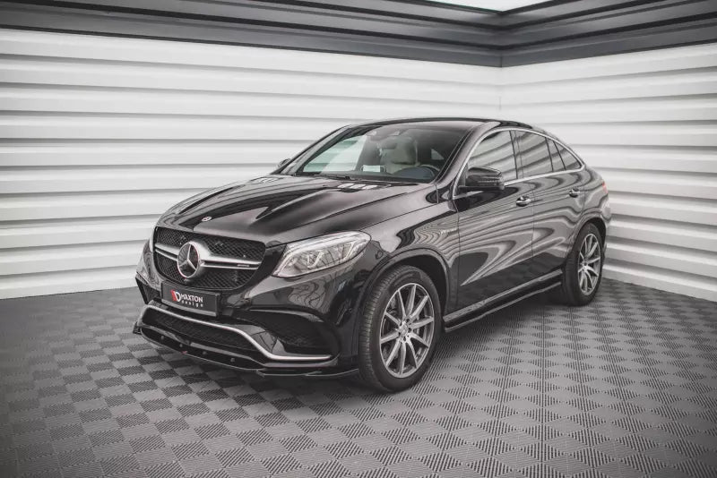 Maxton Design Seitenschweller (Paar) für Mercedes GLE Coupe 63 AMG C292 Hochglanz schwarz – Ansicht 3