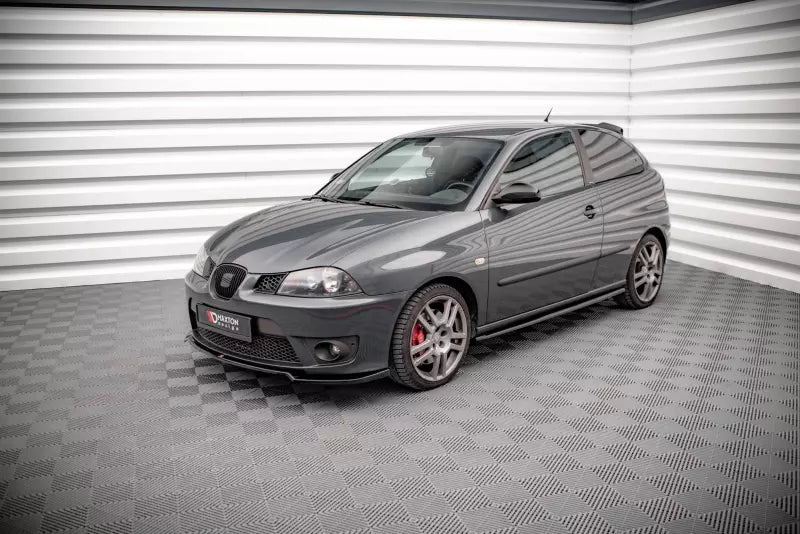Maxton Design Seitenschweller (Paar) für Seat Ibiza Cupra Mk3 Hochglanz schwarz – Ansicht 1