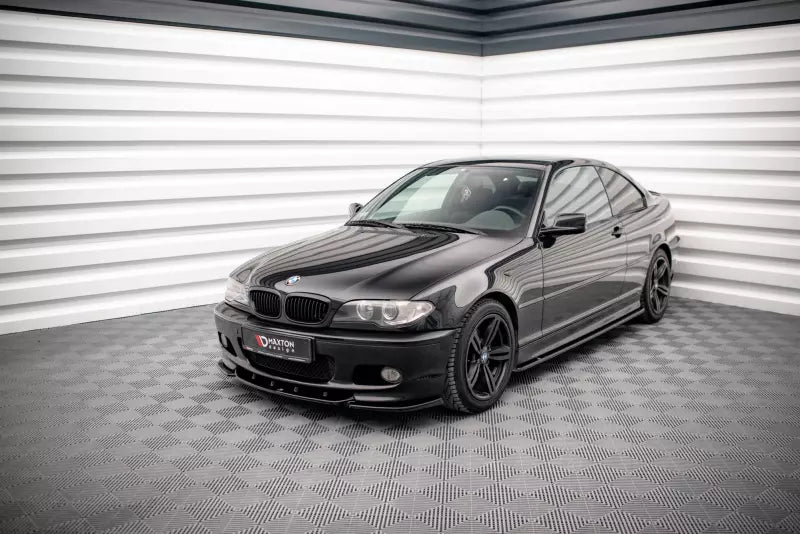 Maxton Design Seitenschweller (Paar) V.2 für BMW 3er E46 M-Paket Coupe / Cabrio Hochglanz schwarz – Ansicht 2