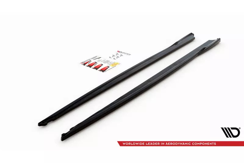 Maxton Design Seitenschweller (Paar) V.3 für Toyota Supra Mk5 Hochglanz schwarz – Ansicht 4