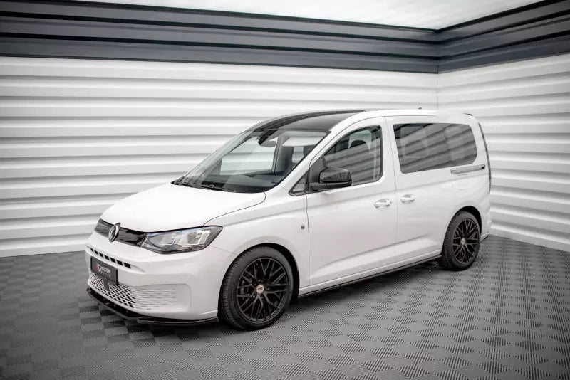 Maxton Design Seitenschweller (Paar) für VW Caddy Mk5 Hochglanz schwarz – Ansicht 3