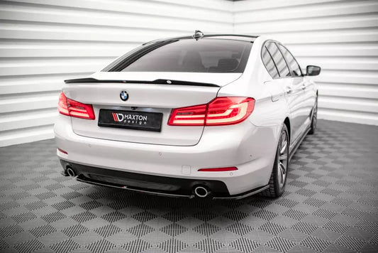 Maxton Design Heckspoiler Lippe für BMW 5er G30 Limousine (2017-2023) Hochglanz schwarz – Ansicht 1