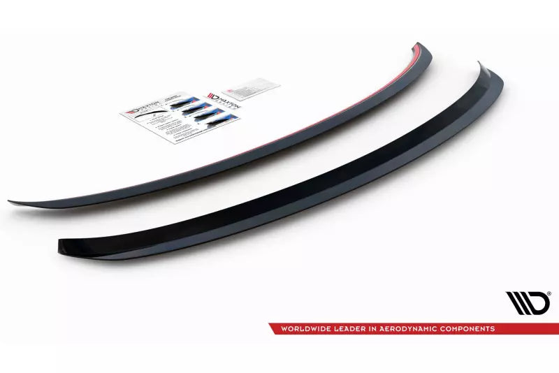 Maxton Design Heckspoiler Lippe für Ford S-Max Mk1 Facelift Hochglanz schwarz – Ansicht 2