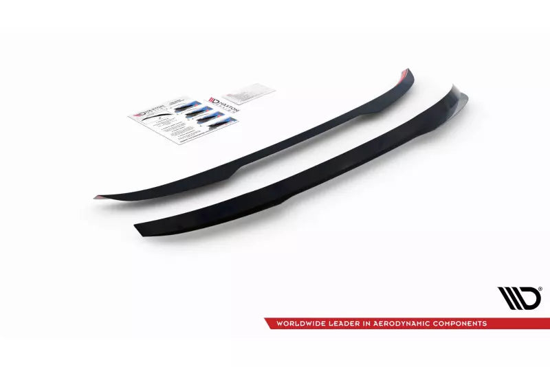 Maxton Design Heckspoiler Lippe für Honda Civic Tourer Mk9 Hochglanz schwarz – Ansicht 3