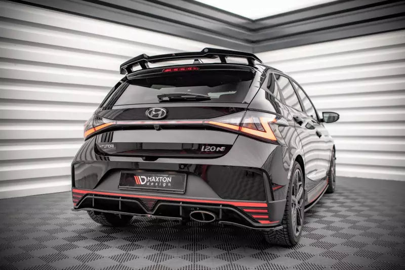 Maxton Design Heckspoiler Lippe für Hyundai I20 N Mk3 Hochglanz schwarz – Ansicht 3