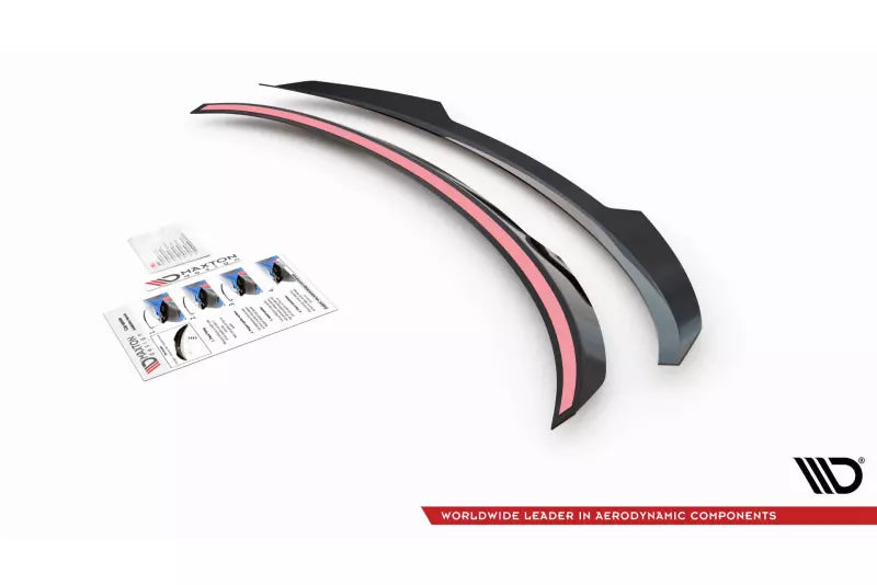 Maxton Design Heckspoiler Lippe für Hyundai I40 Mk1 Hochglanz schwarz – Ansicht 4