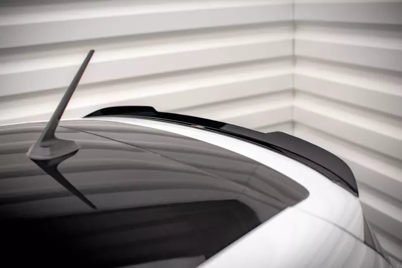 Maxton Design Heckspoiler Lippe für Renault Clio Mk5 Hochglanz schwarz – Ansicht 3