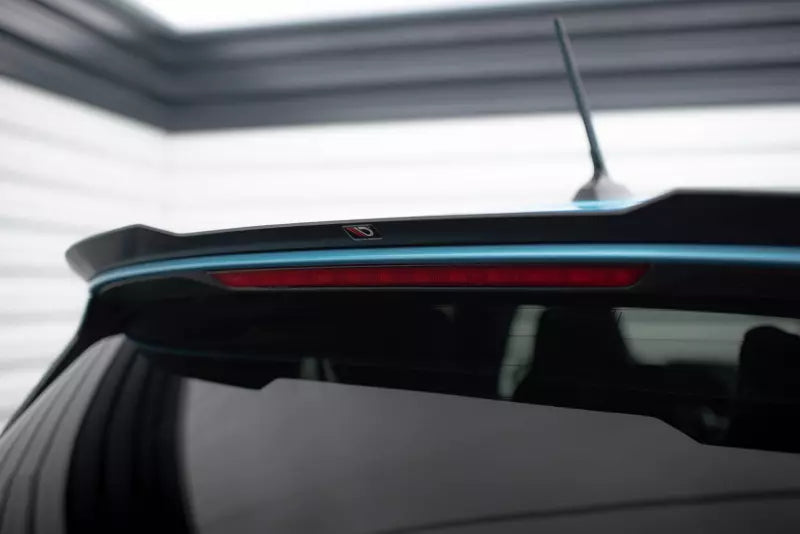 Maxton Design Heckspoiler Lippe für Renault Clio Mk5 Hochglanz schwarz – Ansicht 4