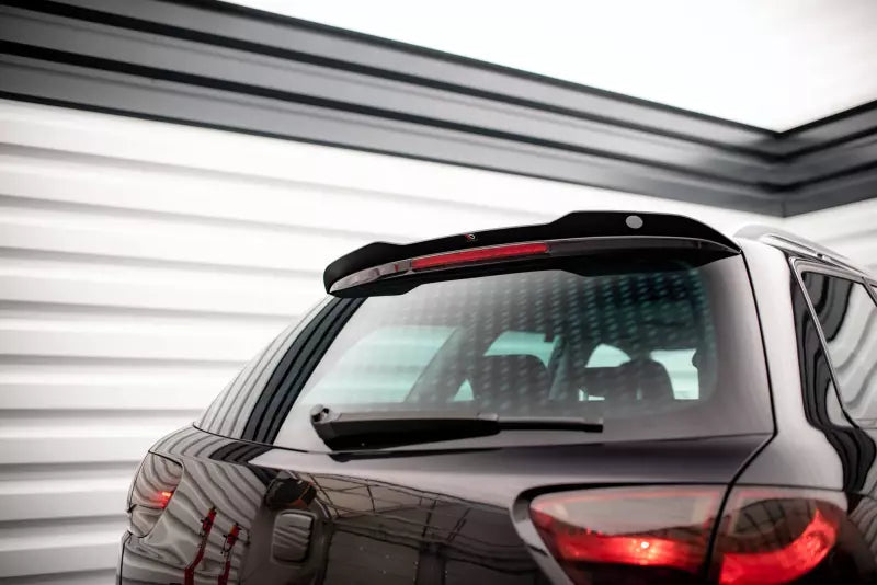 Maxton Design Heckspoiler Lippe für Seat Exeo ST Hochglanz schwarz – Ansicht 1