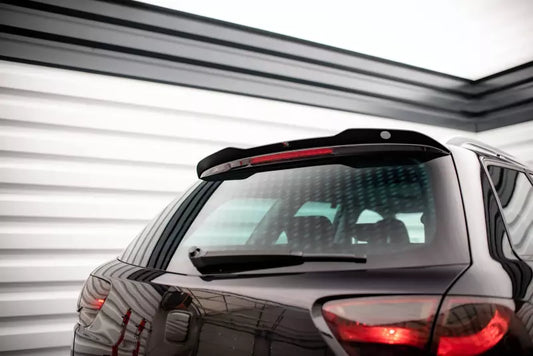 Maxton Design Heckspoiler Lippe für Seat Exeo ST Hochglanz schwarz – Ansicht 1