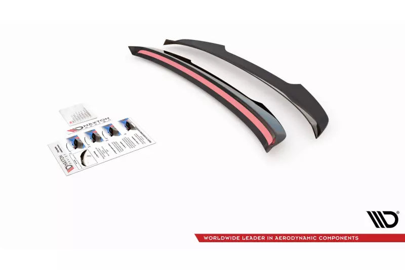 Maxton Design Heckspoiler Lippe für Skoda Fabia Combi Mk3 Hochglanz schwarz – Ansicht 3
