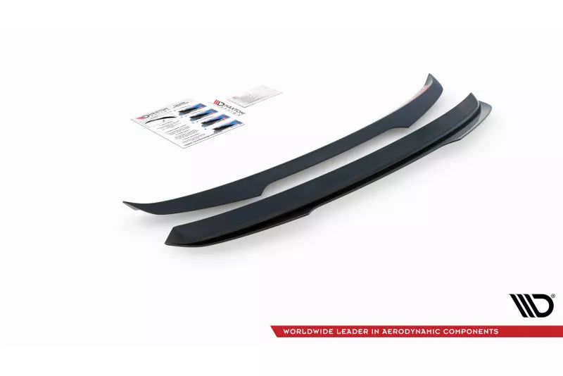 Maxton Design Heckspoiler Lippe für Skoda Fabia Combi Mk3 Hochglanz schwarz – Ansicht 4