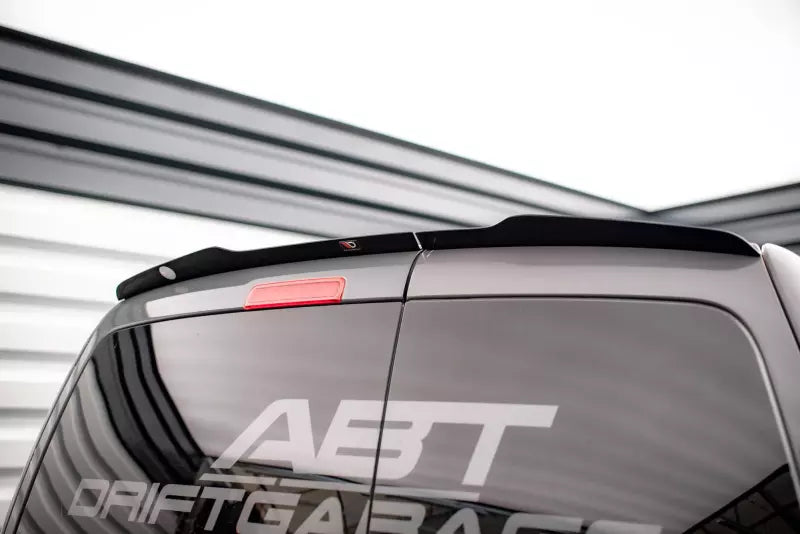 Maxton Design Heckspoiler Lippe für VW Caddy Mk3 Facelift Hochglanz schwarz – Ansicht 1