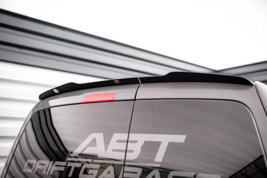 Maxton Design Heckspoiler Lippe für VW Caddy Mk3 Facelift Hochglanz schwarz – Ansicht 1