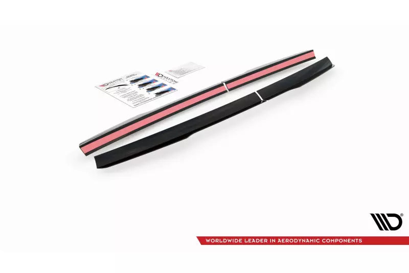 Maxton Design Heckspoiler Lippe für VW Caddy Mk3 Facelift Hochglanz schwarz – Ansicht 4