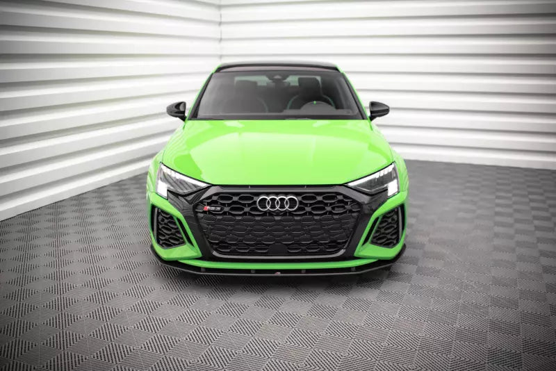 Maxton Design Street Pro Frontlippe für Audi RS3 8Y schwarz – Ansicht 2