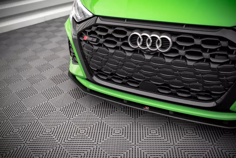 Maxton Design Street Pro Frontlippe für Audi RS3 8Y schwarz – Ansicht 3