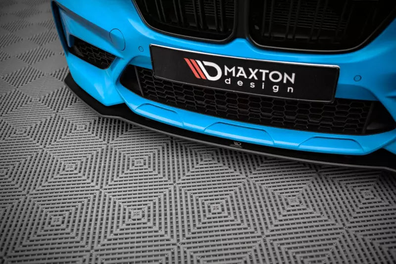 Maxton Design Street Pro Frontlippe für BMW M2 Competition F87 schwarz – Ansicht 2