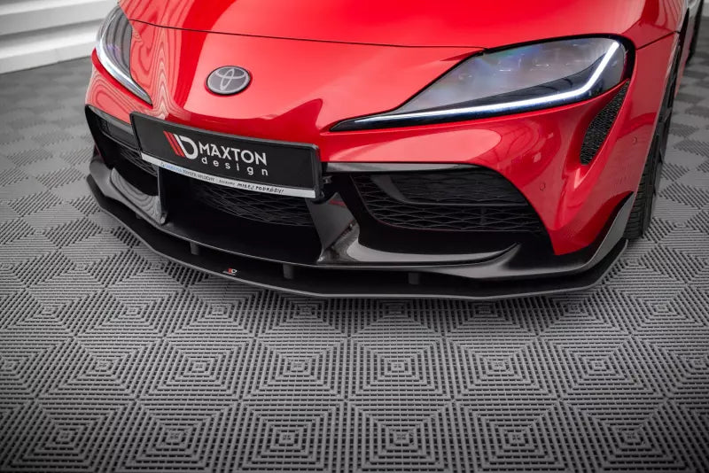 Maxton Design Street Pro Frontlippe für Toyota Supra Mk5 schwarz – Ansicht 2