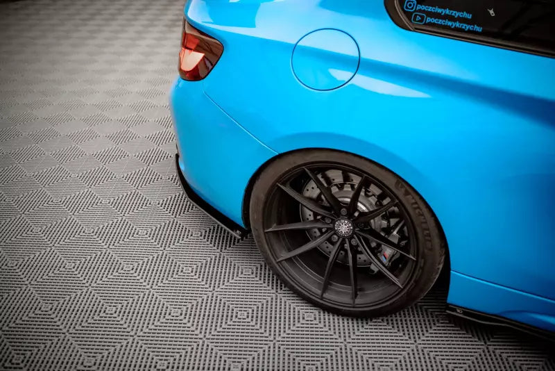 Maxton Design Street Pro Diffusor Flaps für BMW M2 F87 matt schwarz – Ansicht 2