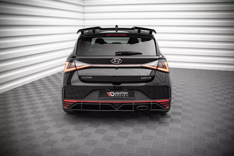 Maxton Design Street Pro Diffusor Flaps für Hyundai I20 N Mk3 matt schwarz – Ansicht 2