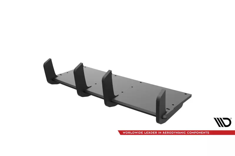 Maxton Design Street Pro Heckdiffusor V.2 für BMW M2 F87 matt schwarz – Ansicht 4