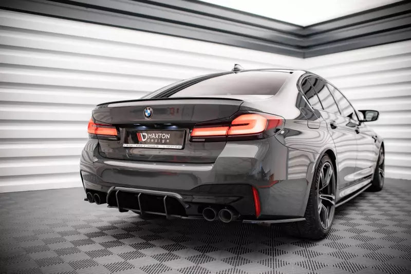 Maxton Design Street Pro Heckdiffusor für BMW M5 F90 Schwarz – Ansicht 2