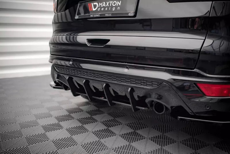 Maxton Design Street Pro Heckdiffusor für Ford Escape ST-Line Mk3 Schwarz – Ansicht 1